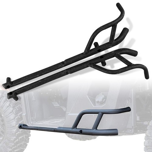 Heavy Duty Side Step Nerf Bars Rock Sliders Fits 2018-26 Polaris Ranger XP 1000