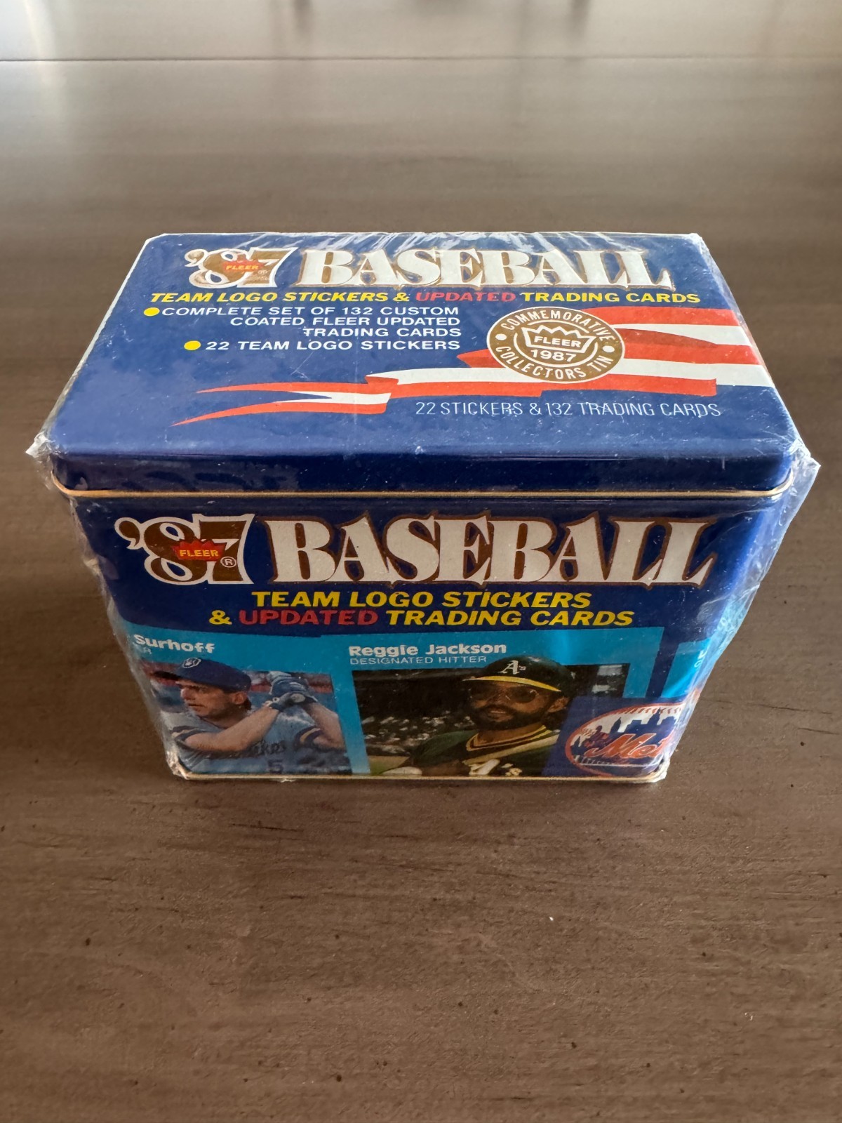 1987 Fleer Baseball Update Glossy Collectors Set Sealed Maddux McGriff & McGwire