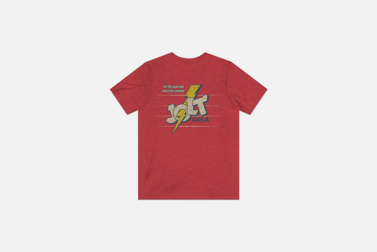 Jolt Cola 1985 Vintage Men\'s T-Shirt