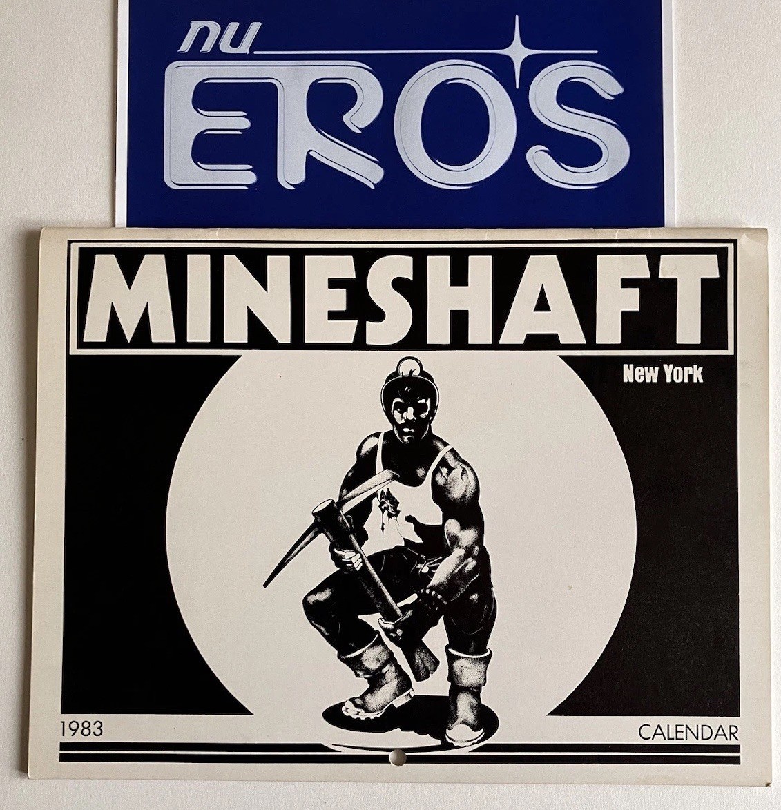 VERY RARE 1983 Mineshaft Gay Bar New York Calendar LGBTQ Gay Interest Art VERY RARE 1983 Mineshaft Gay Bar New York Calendar LGBTQ Gay Interest Art