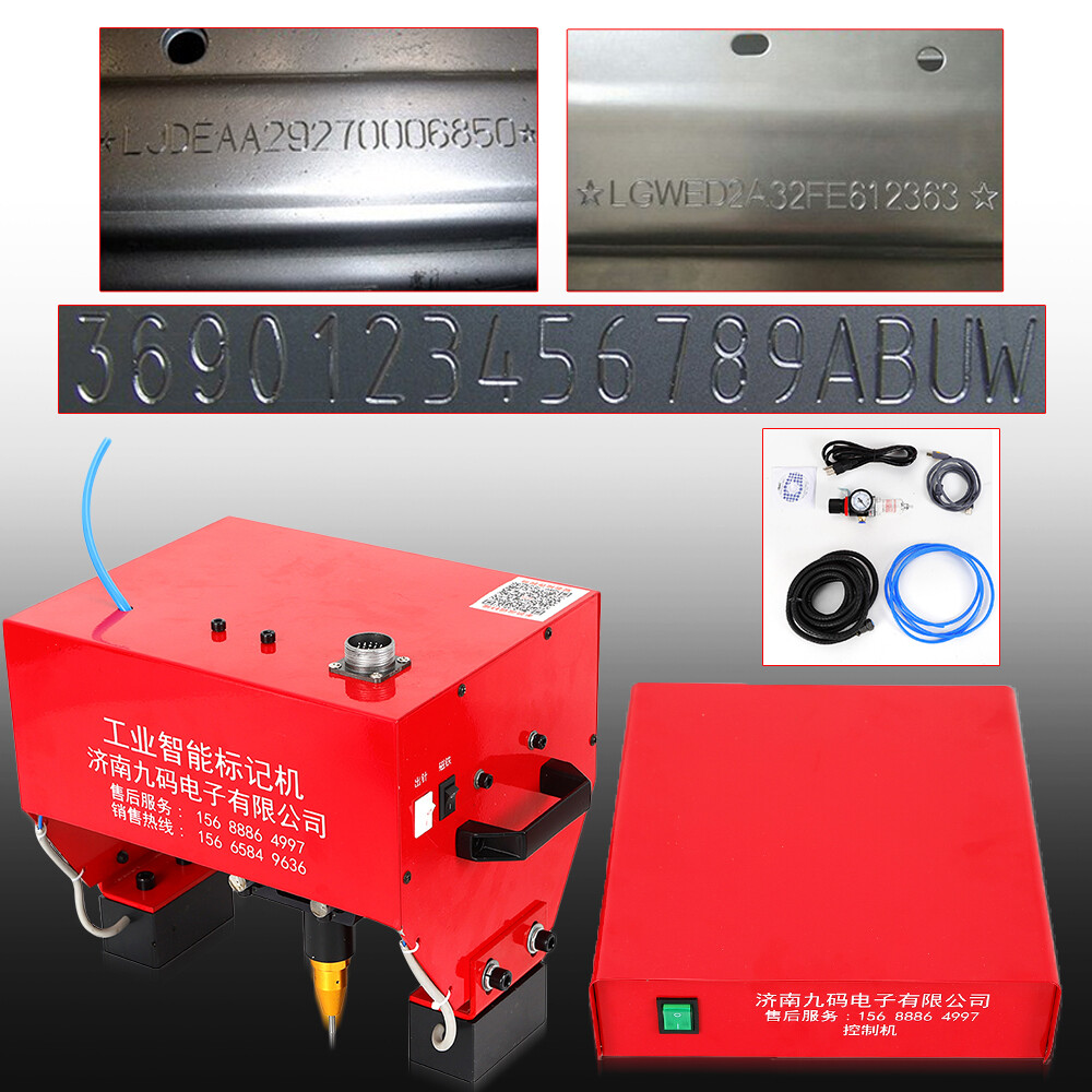 For VIN Code Numbers Marking Pneumatic Metal/ Dot Peen Mark Engraving Machine