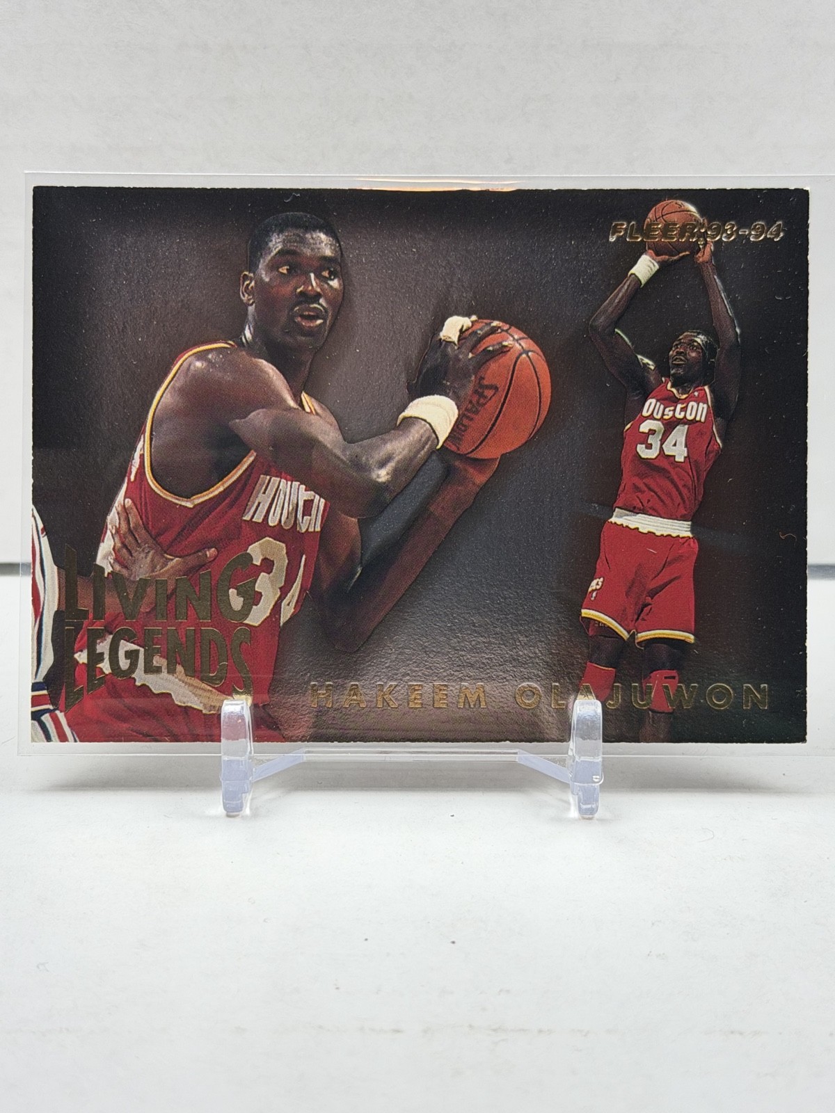 1993-94 Fleer - Living Legends Hakeem Olajuwon #5