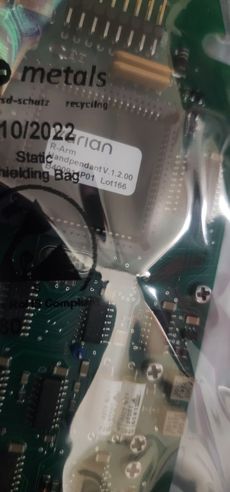Varian B500280R02 PCB HANDPENDANT ASSEMBLY R-ARM  Brand New Packaging Not Opened