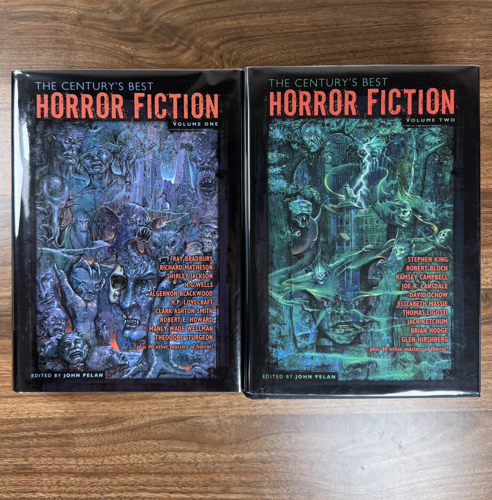 The Century\'s Best Horror Fiction-Cemetery Dance First Edition-2011-2 Volume Set