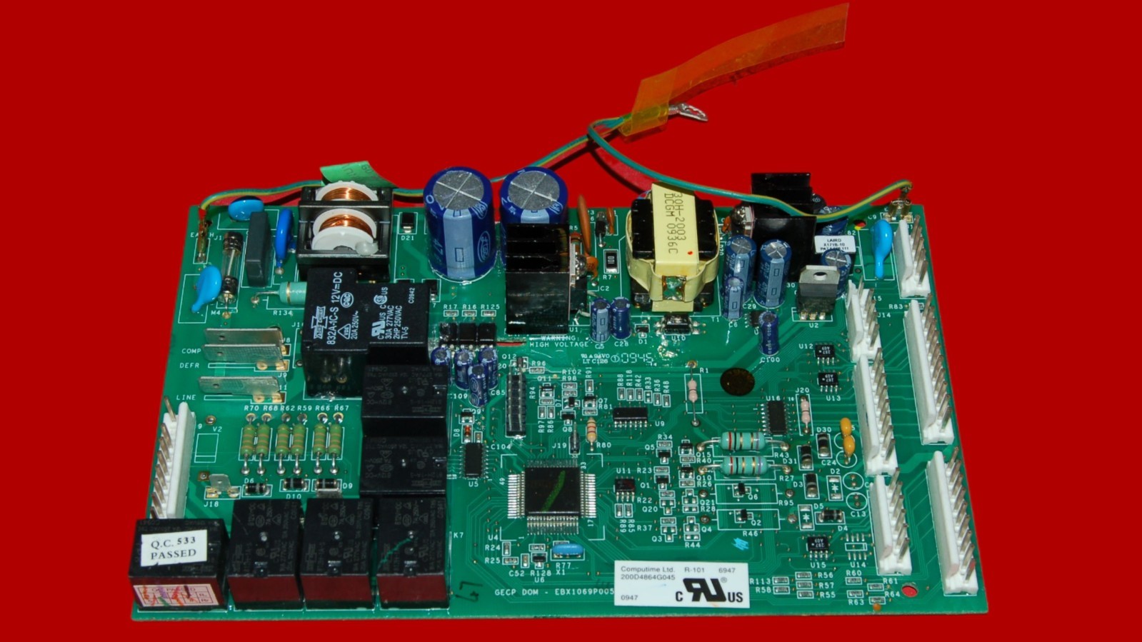 GE Refrigerator Control Board 200D4864G045 | WR55X10697 | OEM Used Tested