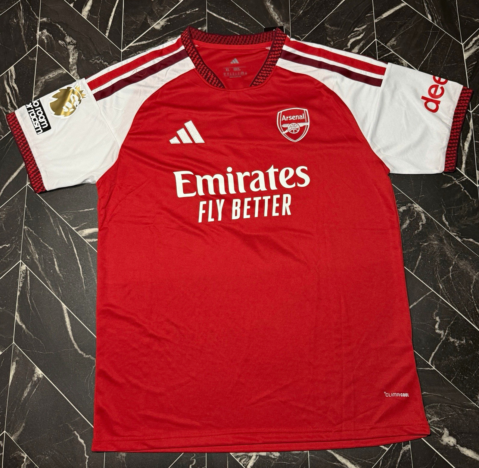 adidas Arsenal 2026/27 Saka #7 Home Jersey Men’s XRed/White Premier League adidas Arsenal 2026/27 Saka #7 Home Jersey Men’s XRed/White Premier League