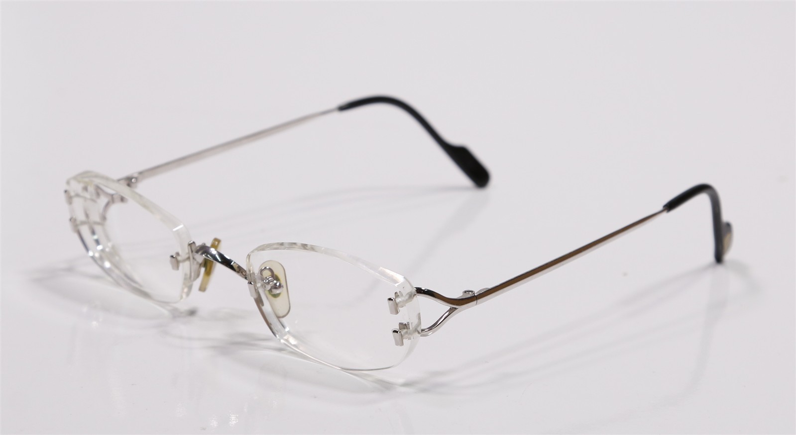Cartier Vintage Piccadilly Rimless Ducti Eyeglasses Cartier Vintage Piccadilly Rimless Ducti Eyeglasses