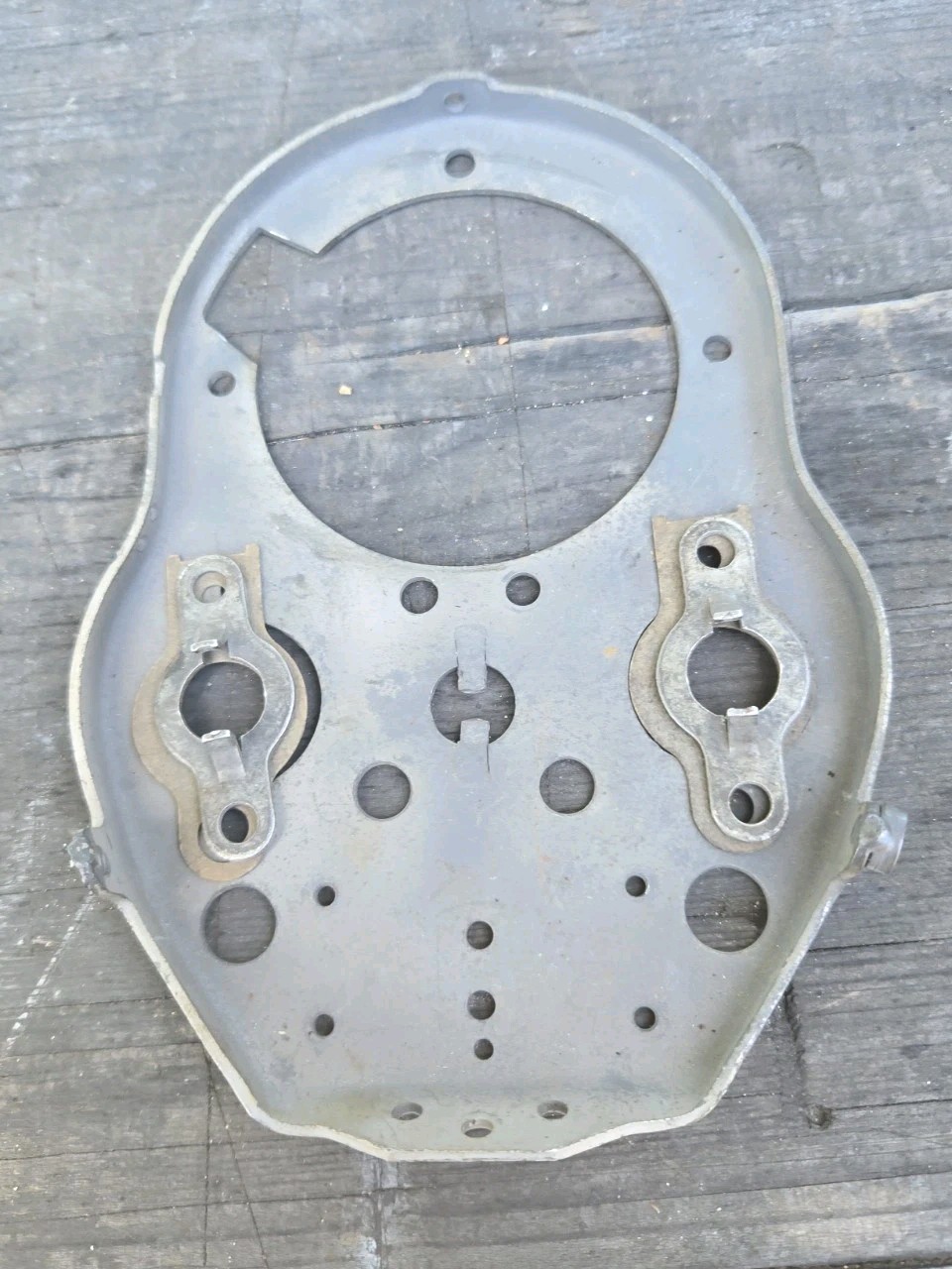 Vintage Harley Davidson OEM Knucklehead WLA UL 1939-46 Cat Eye Dash Base  Prewar