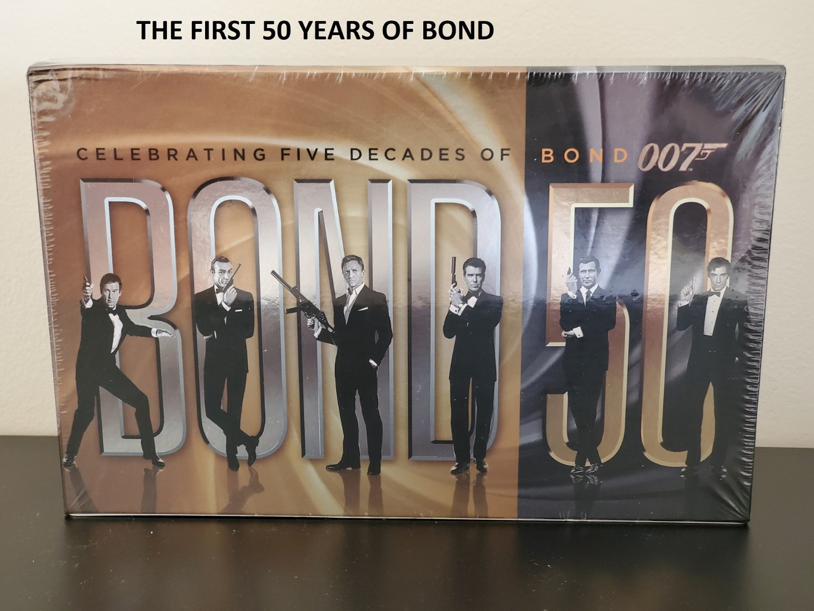 Bond 50 Celebrating The First 50 Years of Bond Agent 007 New DVD  