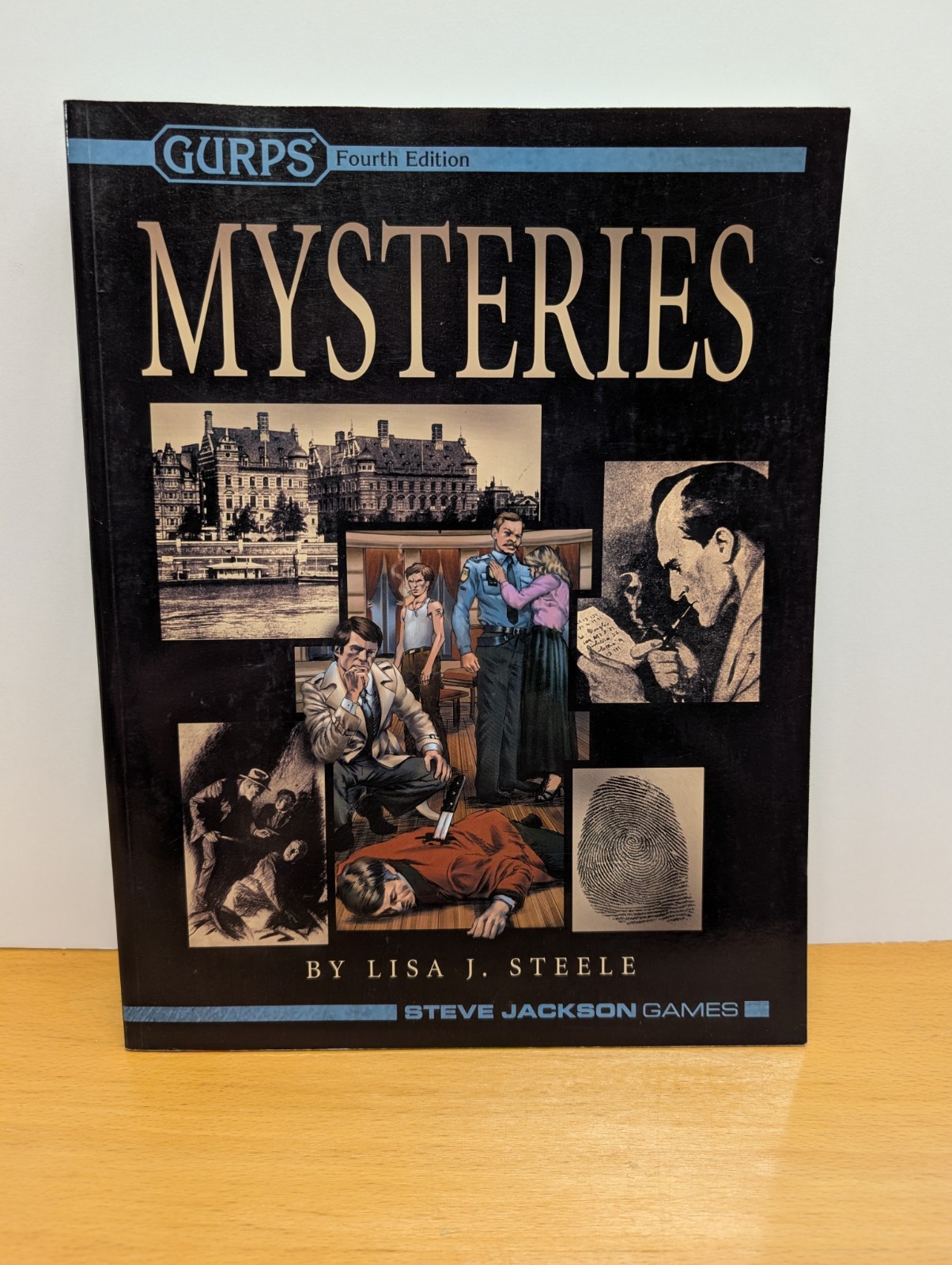 GURPS Mysteries Steve Jackson Games Book
