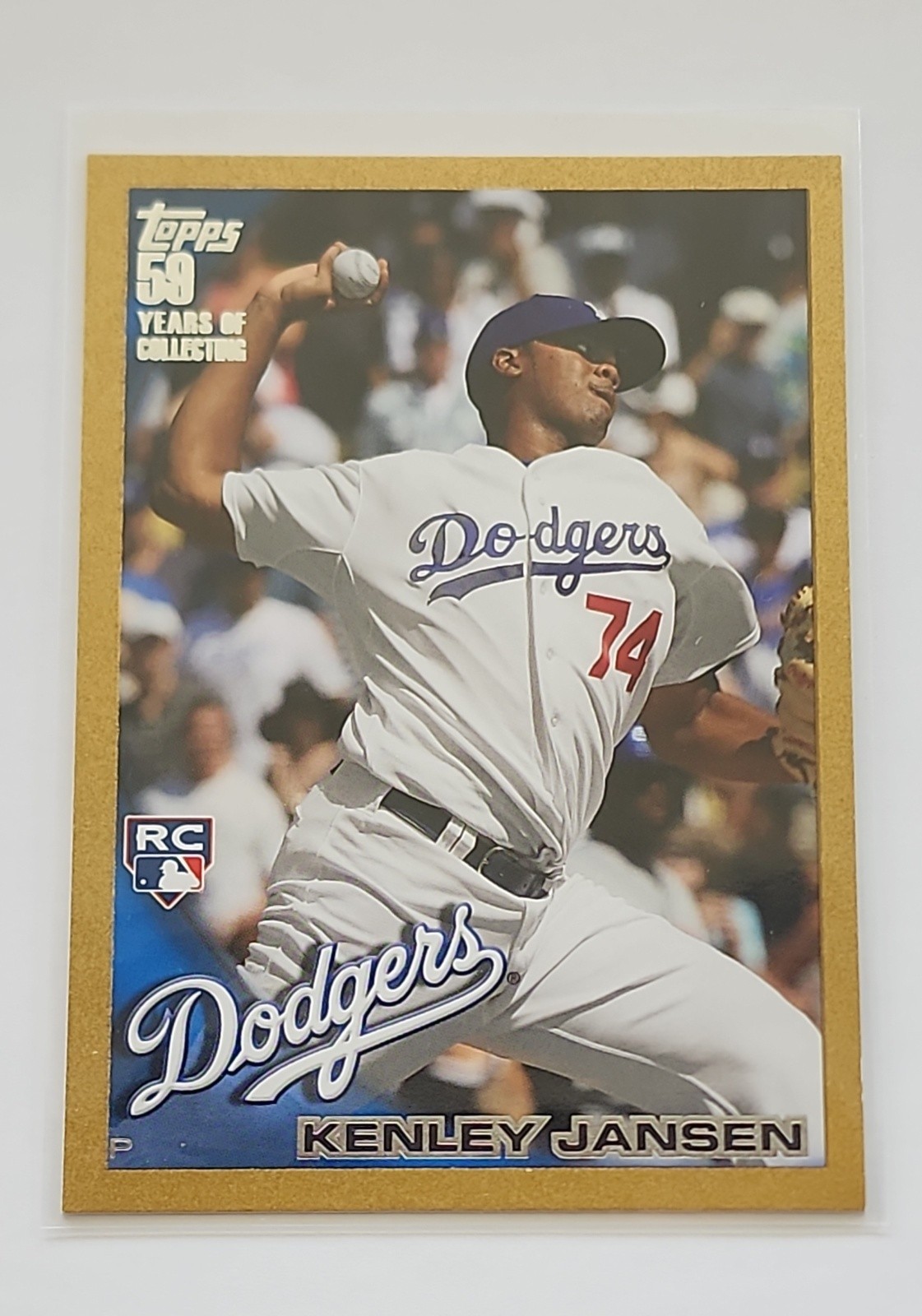 2010 Topps Update Series - Kenley Jansen #US-114 Gold /2010 (RC)