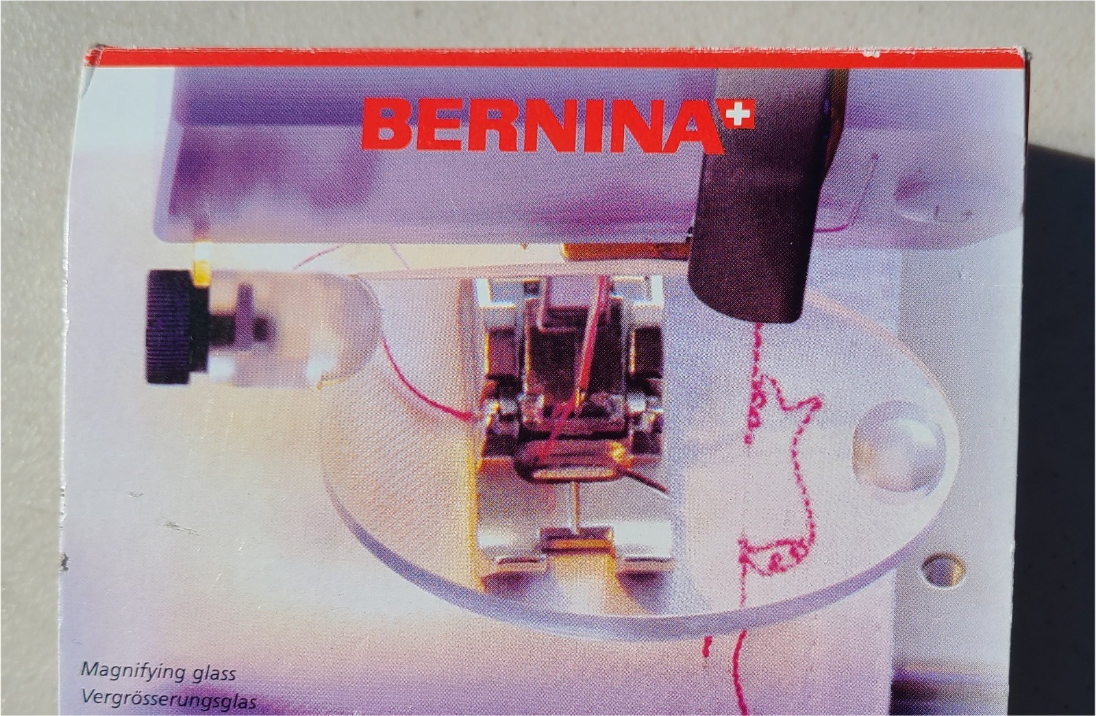 BERNINA MAGNIFYING GLASS SET Of TWO WITH ASSEMBLY INSTRUCTION
