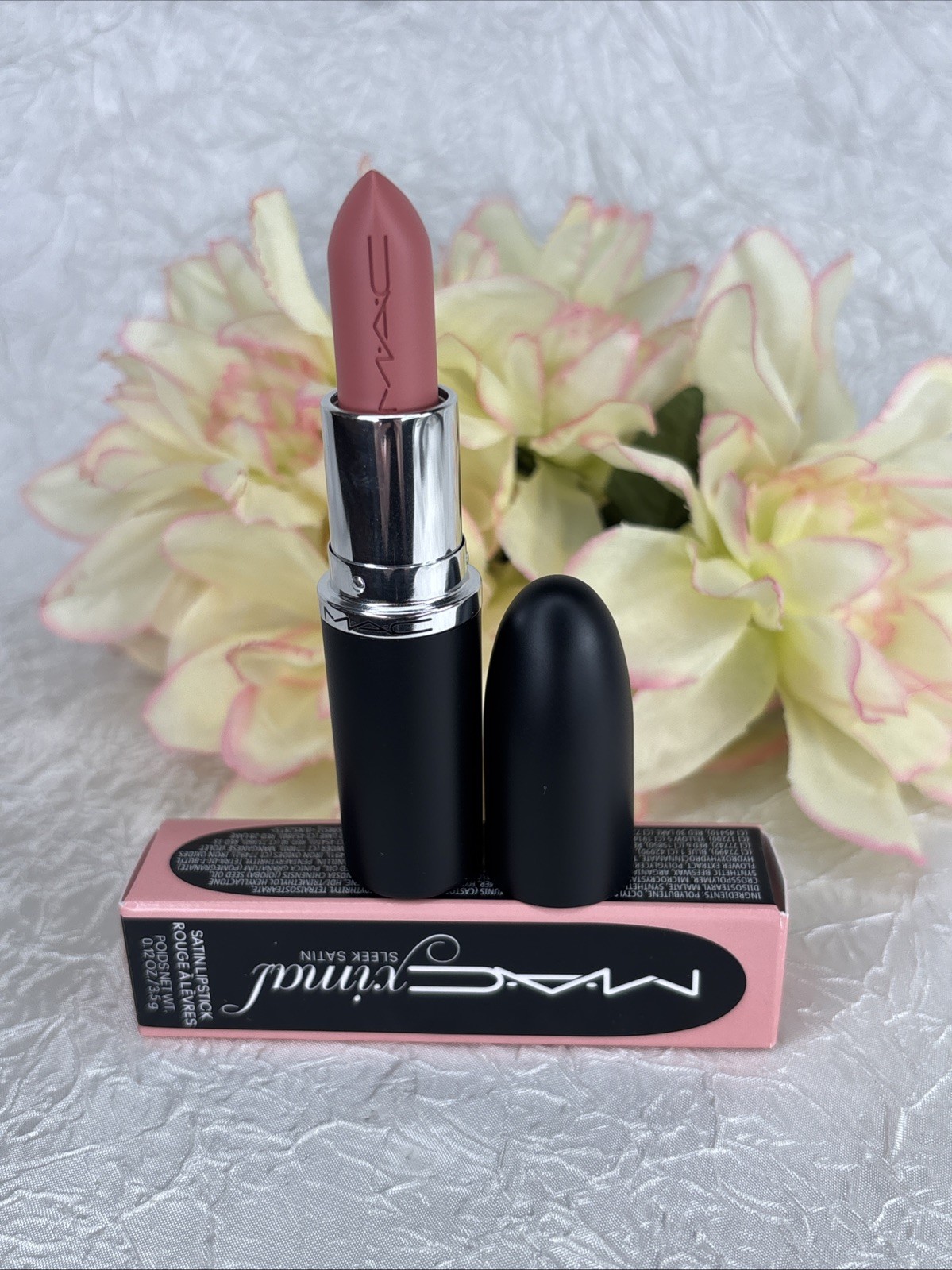 MAC Macximal Sleek Satin Lipstick - 832 Creme Cup - FullSize NIB FreeShip