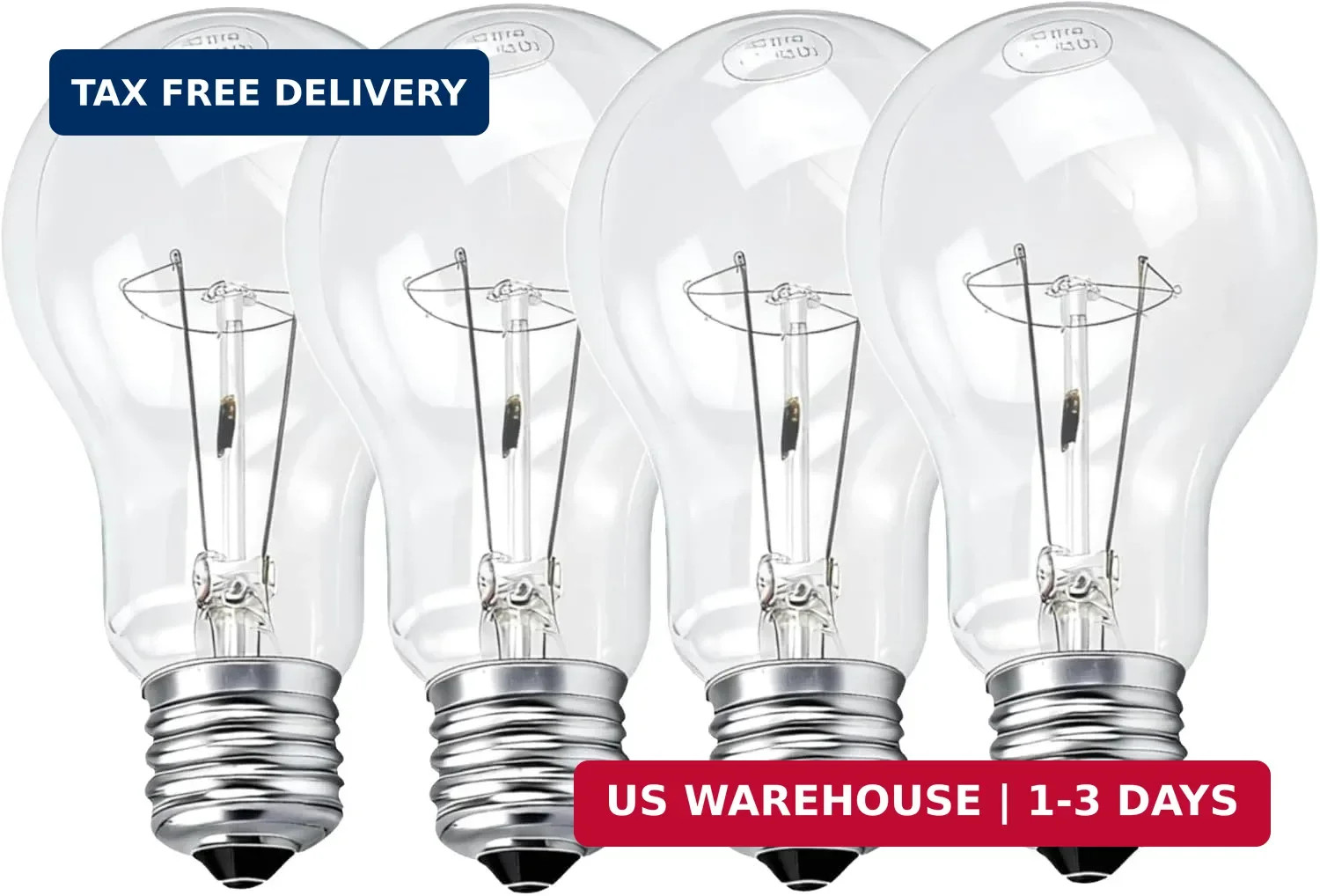 A19 150 Watt Light Bulbs, A19 150 WATT Incandescent Bulb Shatter Resistant