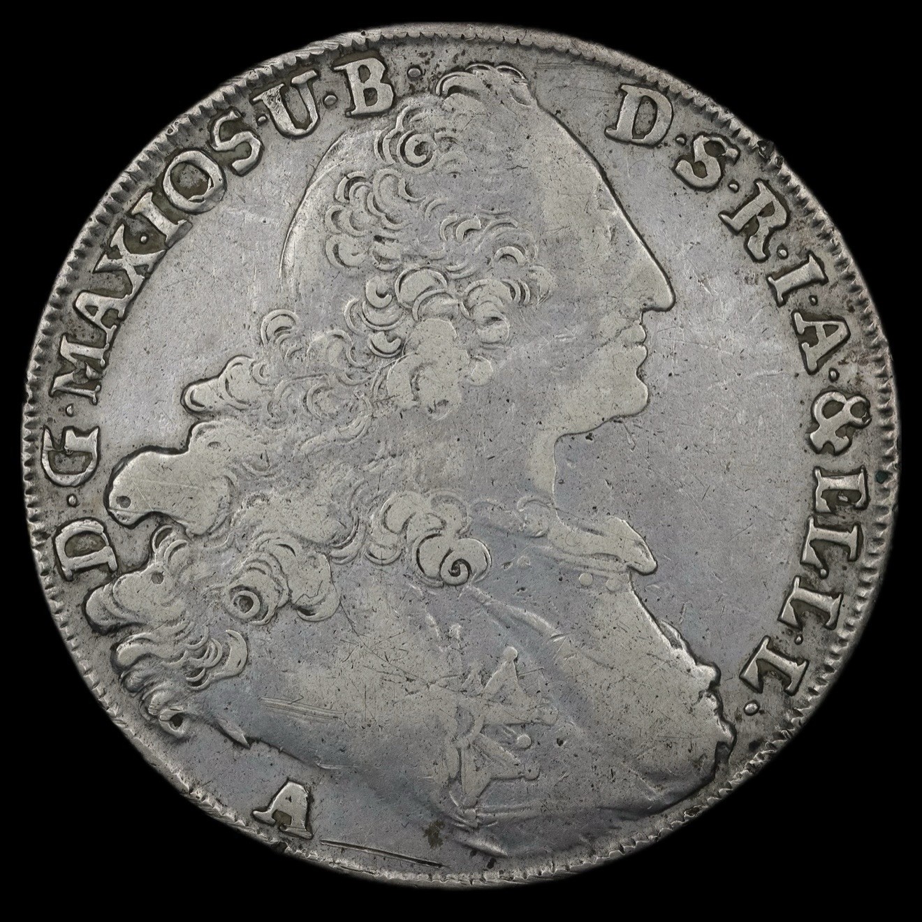 1771 Bavaria German States 1 Taler - VF