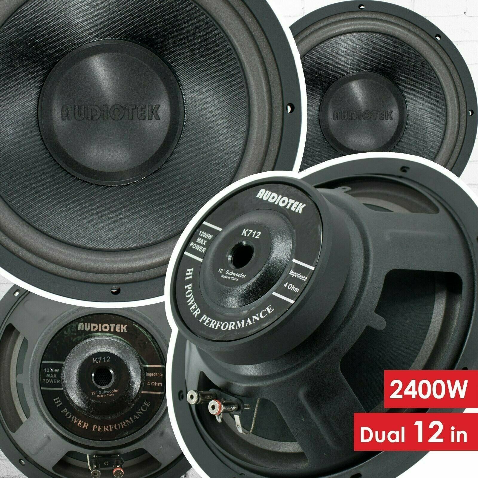 2x Audiotek  12\
