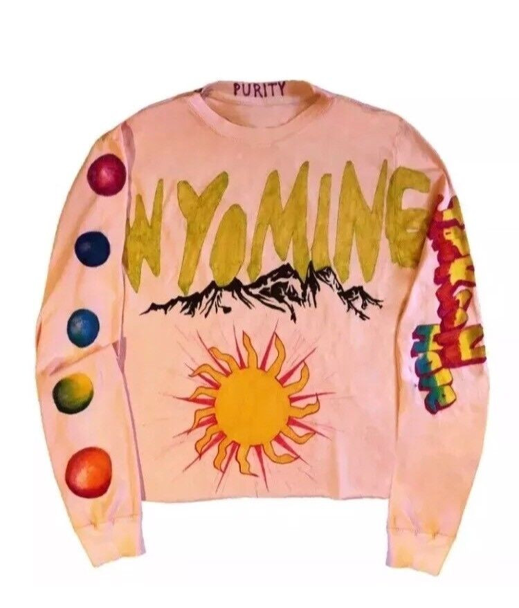 2018 Kanye Wyoming KKW Long Sleeve Tee Shirt XL 100% Authentic Kim K IN HAND