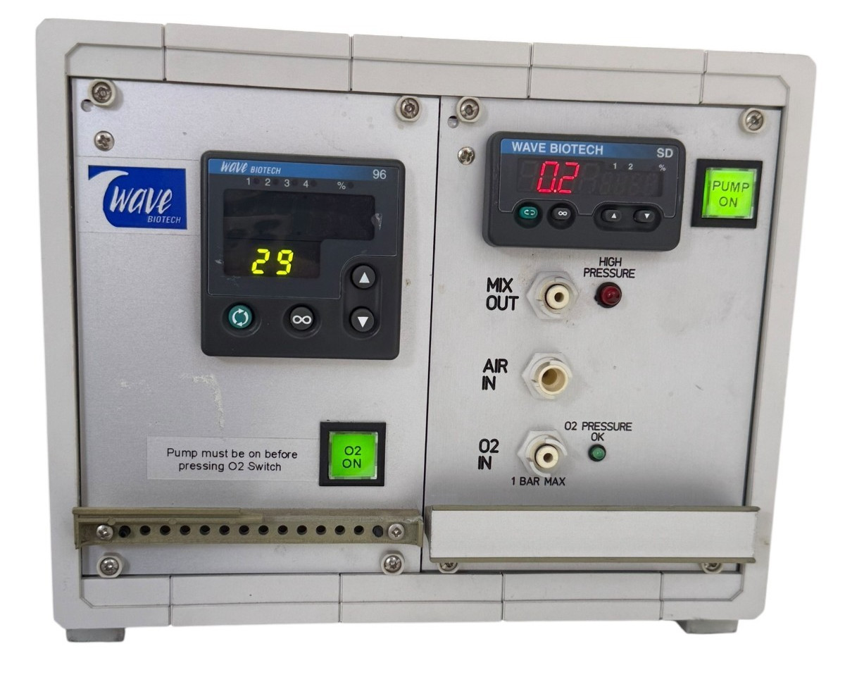 Wave Biotech O2MIX Air Controller 110/220v Made In Usa /Wave Biotech O2MIX Wave Biotech O2MIX Air Controller 110/220v Made In Usa /Wave Biotech O2MIX