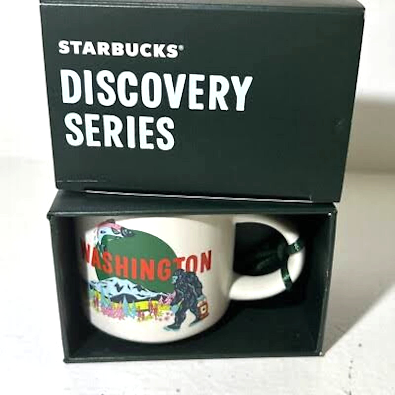 Starbucks Bigfoot Seattle Discovery Series Coffee Mini Mug 2 oz Espresso