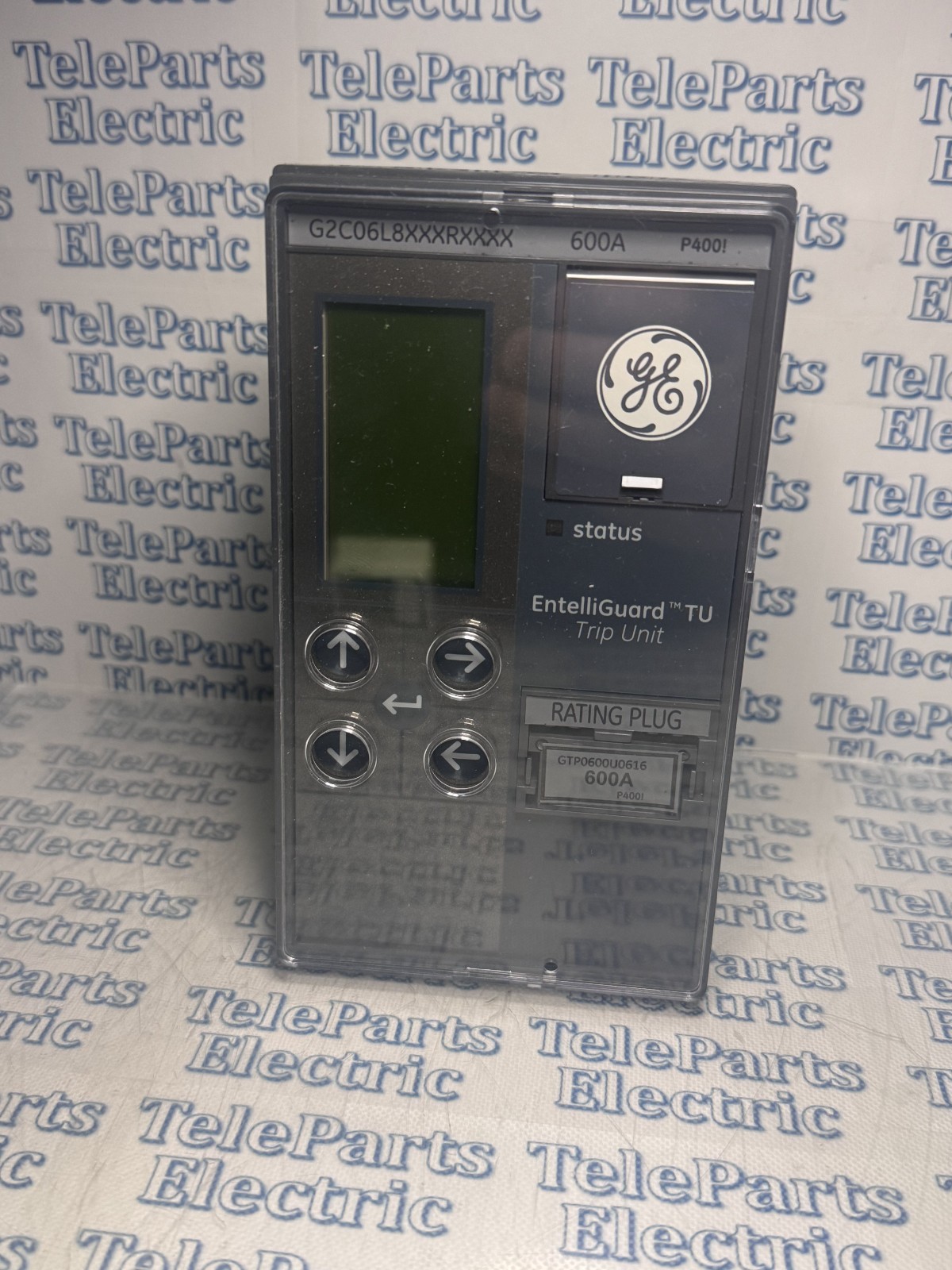 GE TRIP UNIT ENTELLIGUARD TU 600 AMP G2C06L8XXXRXXXX -STOCK- P400  STOCK -V-099