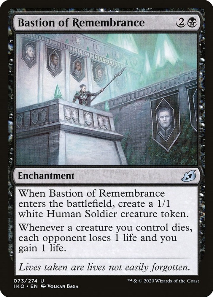NM - Bastion of Remembrance IKO - 73 Ikoria: Lair of Behemoths NM - Bastion of Remembrance IKO - 73 Ikoria: Lair of Behemoths