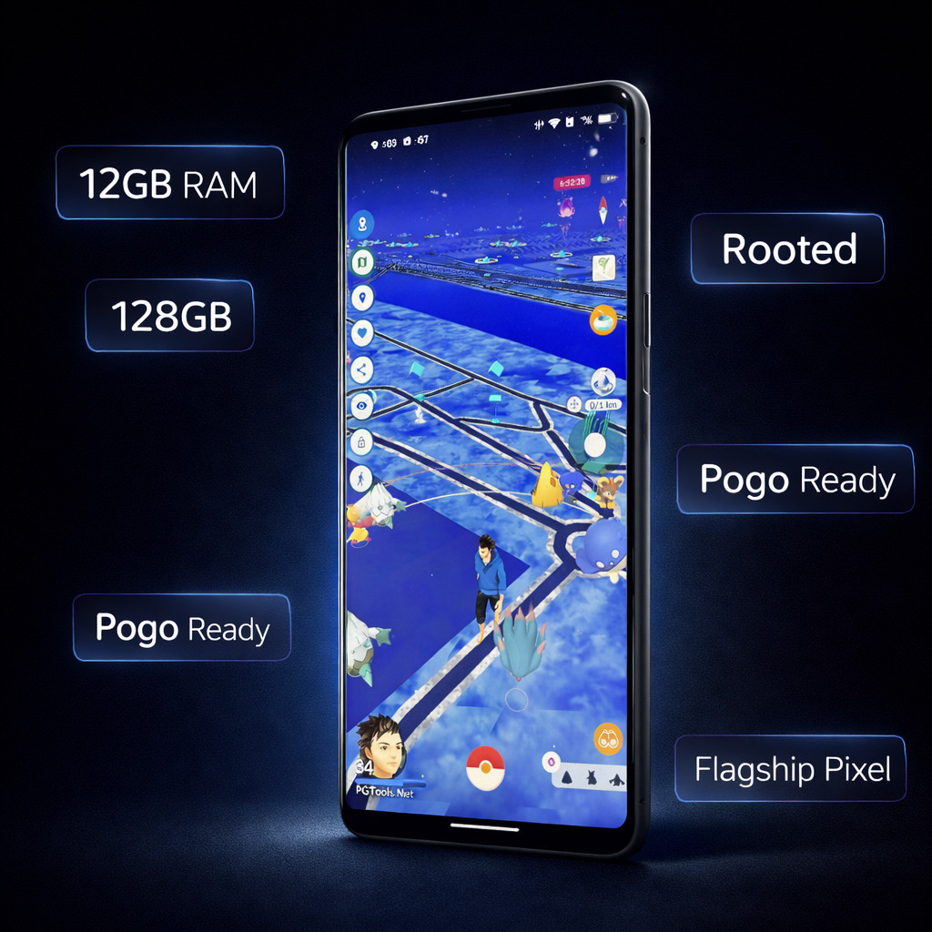 Google Pixel 7 Pro (128GB) - 12GB RAM - Rooted *Pokemon Go Spoofing Phone*