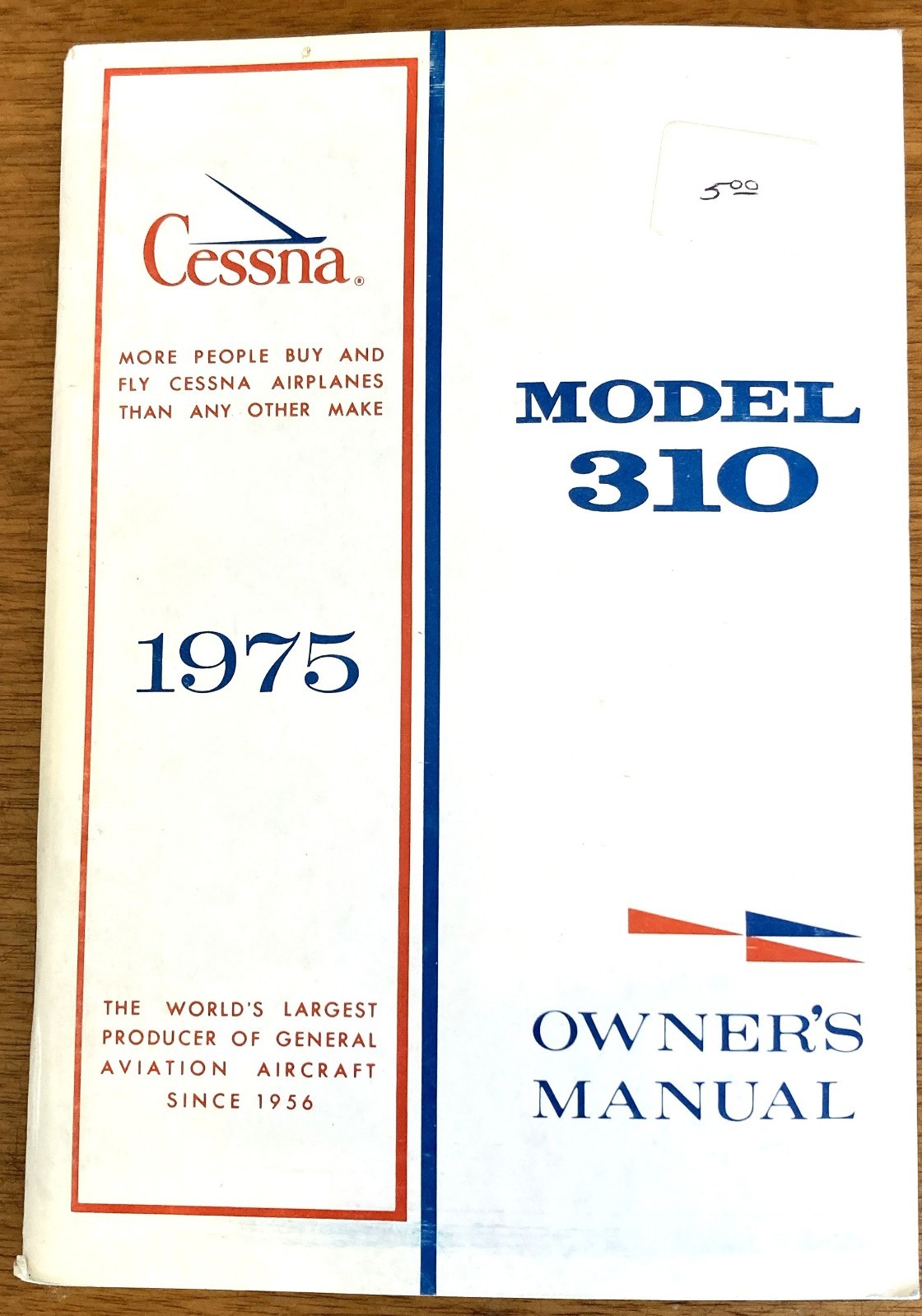 Cessna 310 1975 Owner's Manual