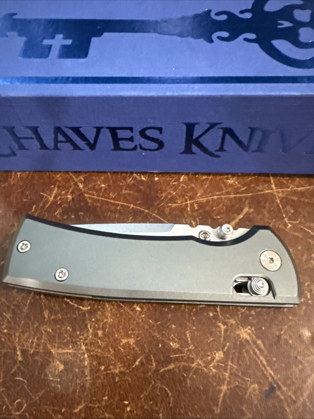 Redencion Street X-Lock Folding Knife Grey Aluminum 3.25