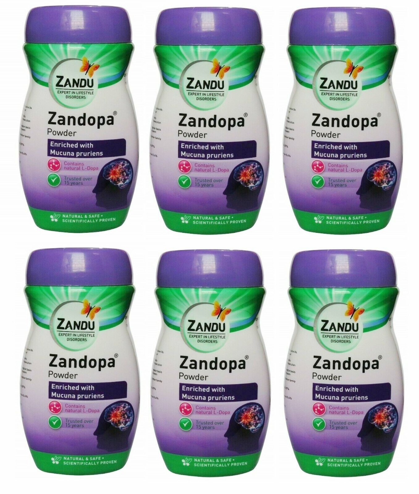 6x 200g Zandu Zandopa Powder 200g Pack of 6 Ayurvedic Care 6x 200g Zandu Zandopa Powder 200g Pack of 6 Ayurvedic Care