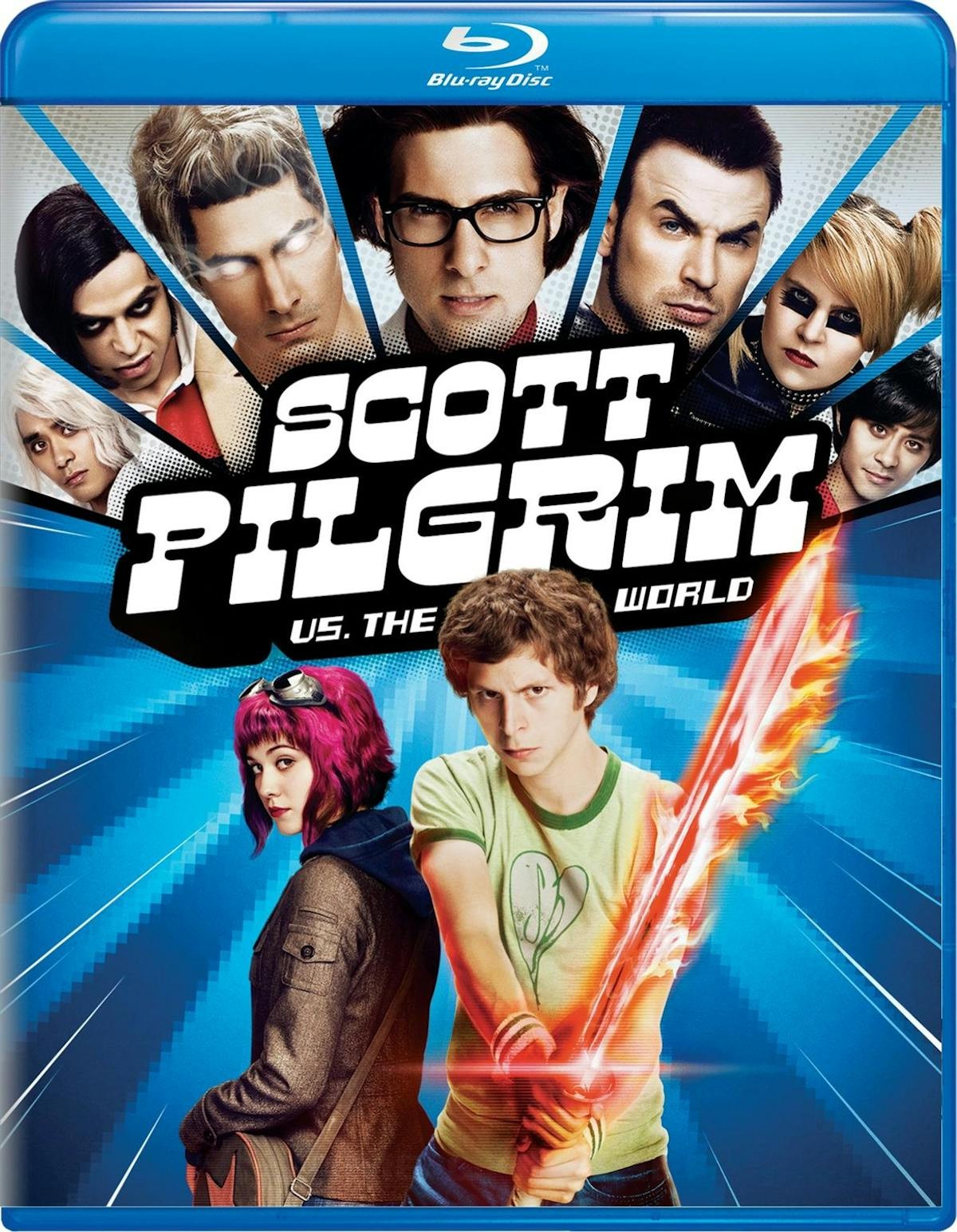 Scott Pilgrim Vs. The World Blu-ray Michael Cera NEW