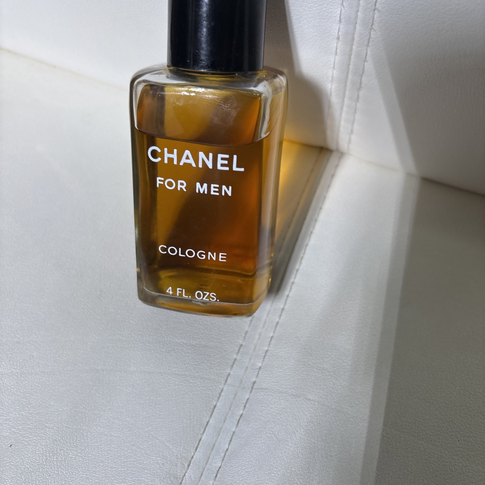 Vintage Chanel For Men Cologne 4 oz Splash Bottle Rare Men’s Fragrance