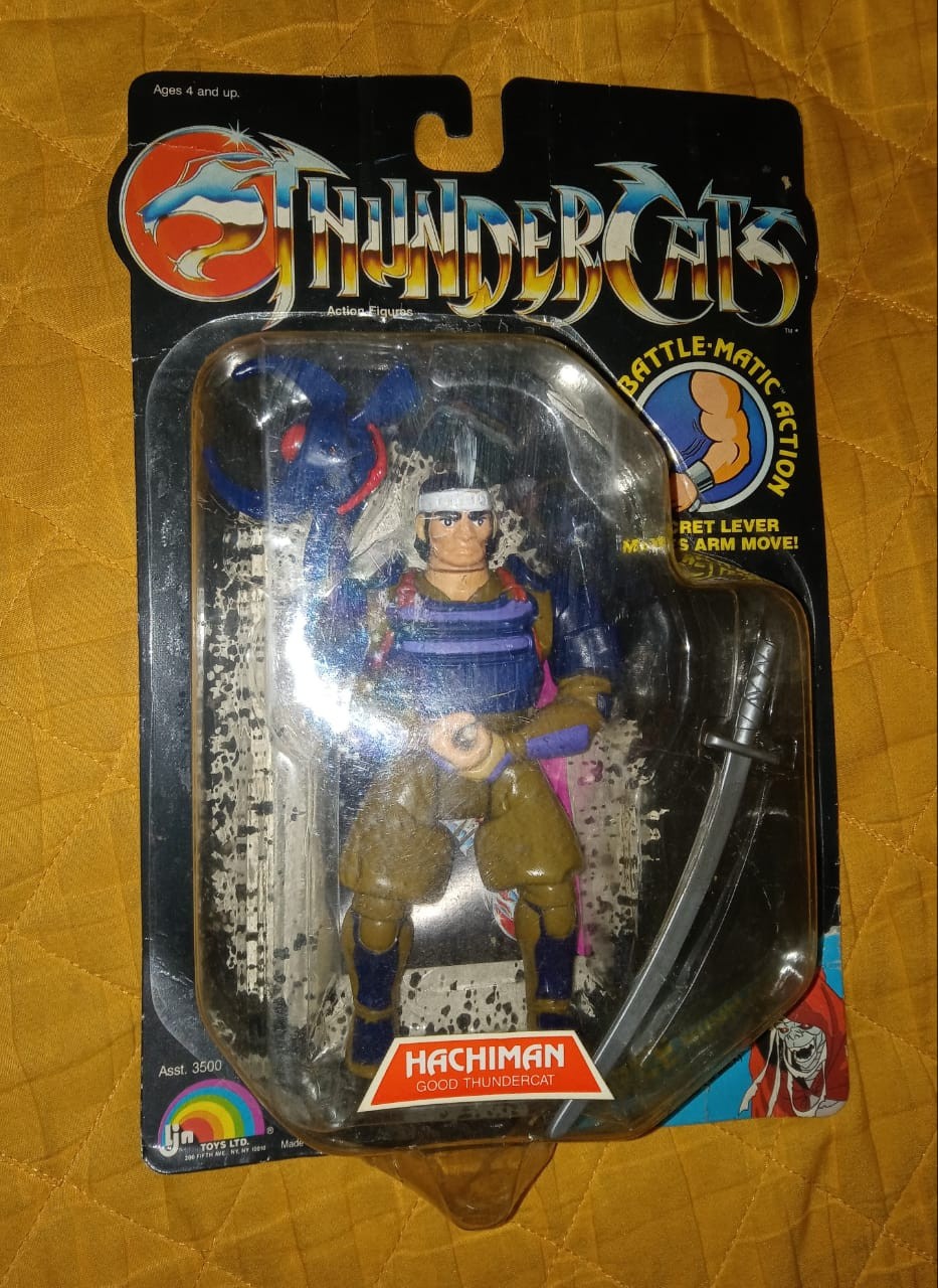 THUNDERCATS FIGURE HACHIMAN VINTAGE LJN MOC - THUNDERCATS VINTAGE MOC 