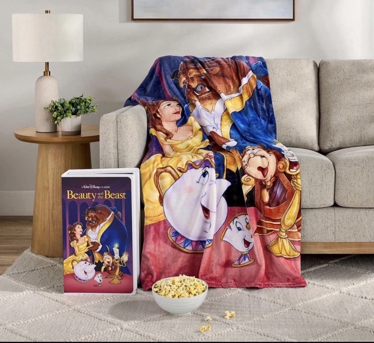 Disney Classic VHS Boxed Silk Touch Throw Blanket 50\