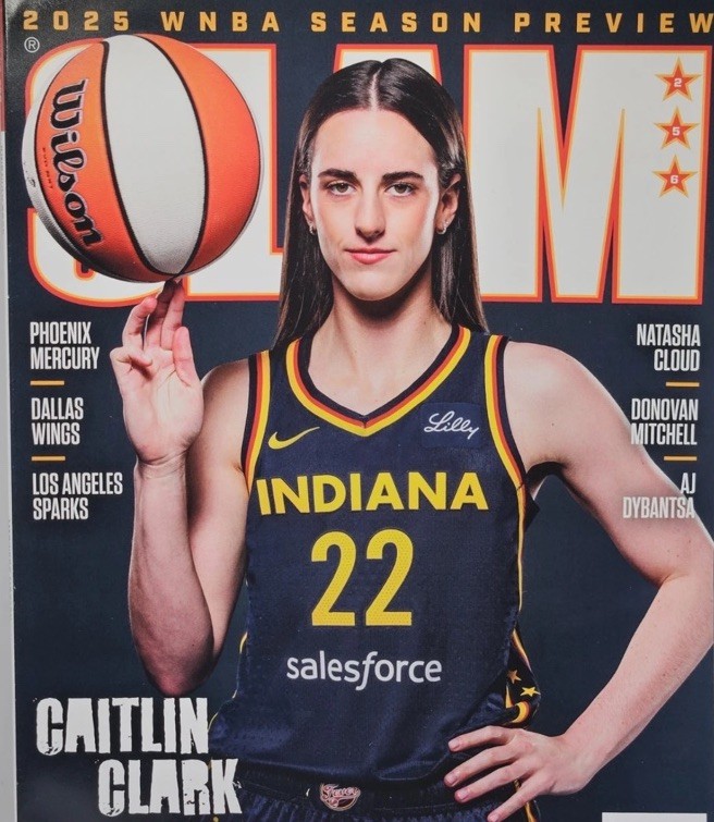 SLAM Magazine Caitlin Clark June 2025 Basketball WNBA ROY With Poster Rare Issue SLAM Magazine Caitlin Clark June 2025 Basketball WNBA ROY With Poster Rare Issue