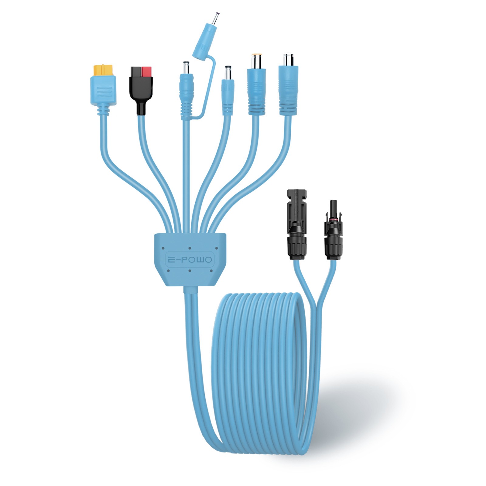 E-POWO Solar Charging Cable XT60 Anderson DC8020 DC7909 DC5525 DC5521 DC35135