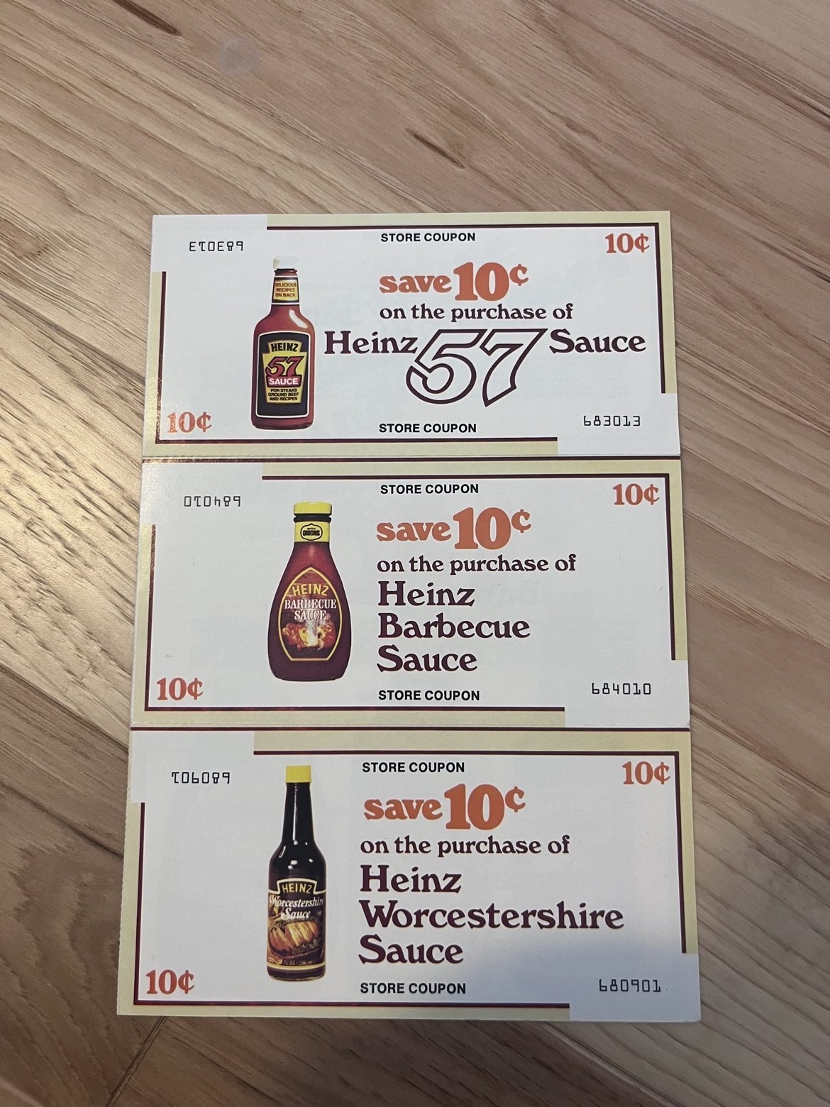 Vintage 1978 Heinz Store Coupon Sheet Save 30c 57 Sauce BBQ + Recipe Promo Card