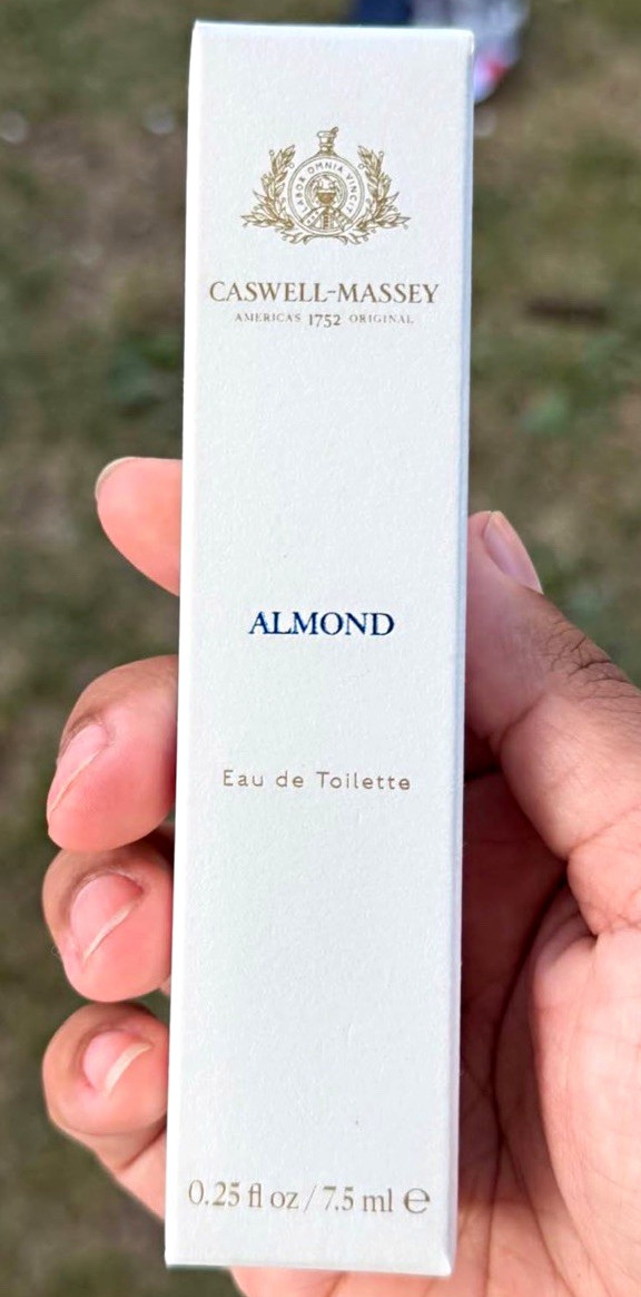 Caswell-Massey Almond Eau de Toilette Spray Travel Size 0.25 fl oz/7.5 ml Caswell-Massey Almond Eau de Toilette Spray Travel Size 0.25 fl oz/7.5 ml