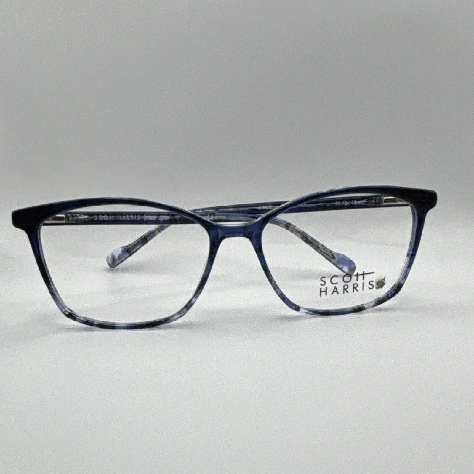 Scott Harris SH-710 Blue Full Rim Plastic Eyeglass Frames 54-14-140 Scott Harris SH-710 Blue Full Rim Plastic Eyeglass Frames 54-14-140