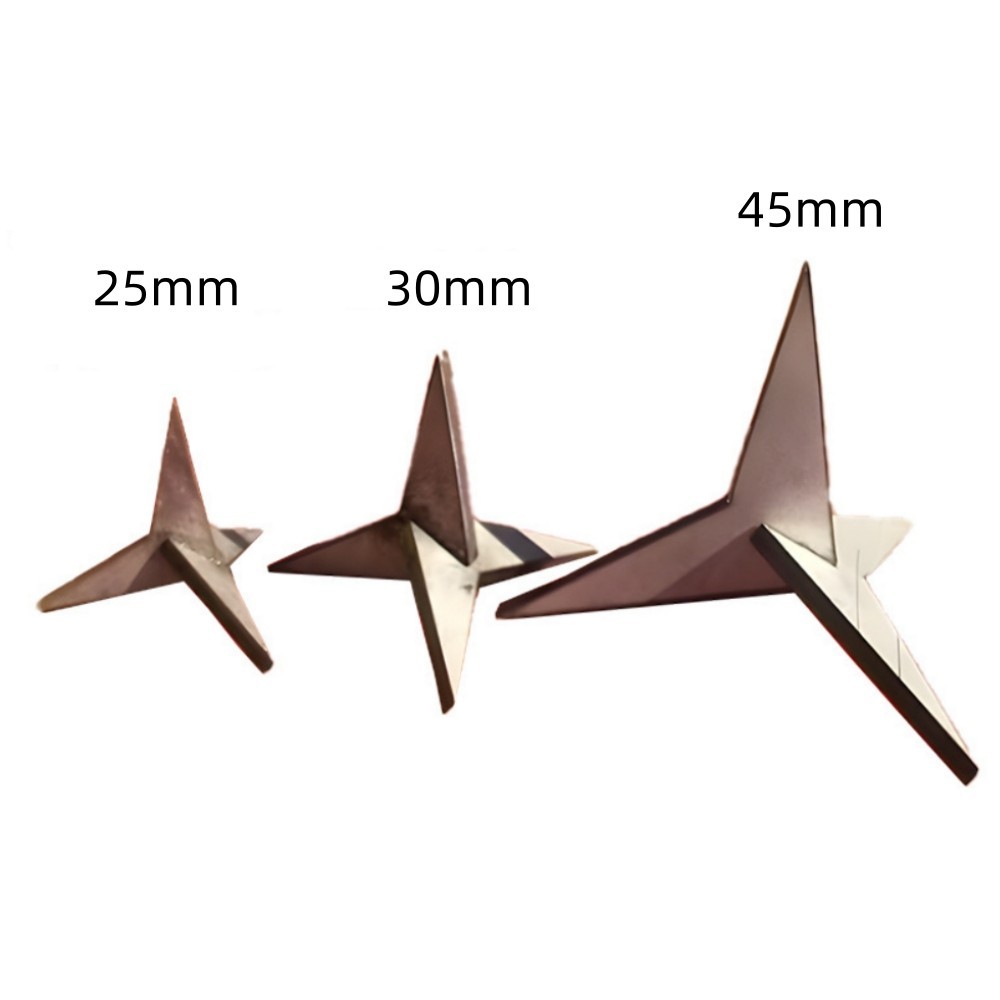 50PC Tire Puncture Spikes Heavy Portable Duty Carbon Steel Triangle Road Spikes 50PC Tire Puncture Spikes Heavy Portable Duty Carbon Steel Triangle Road Spikes