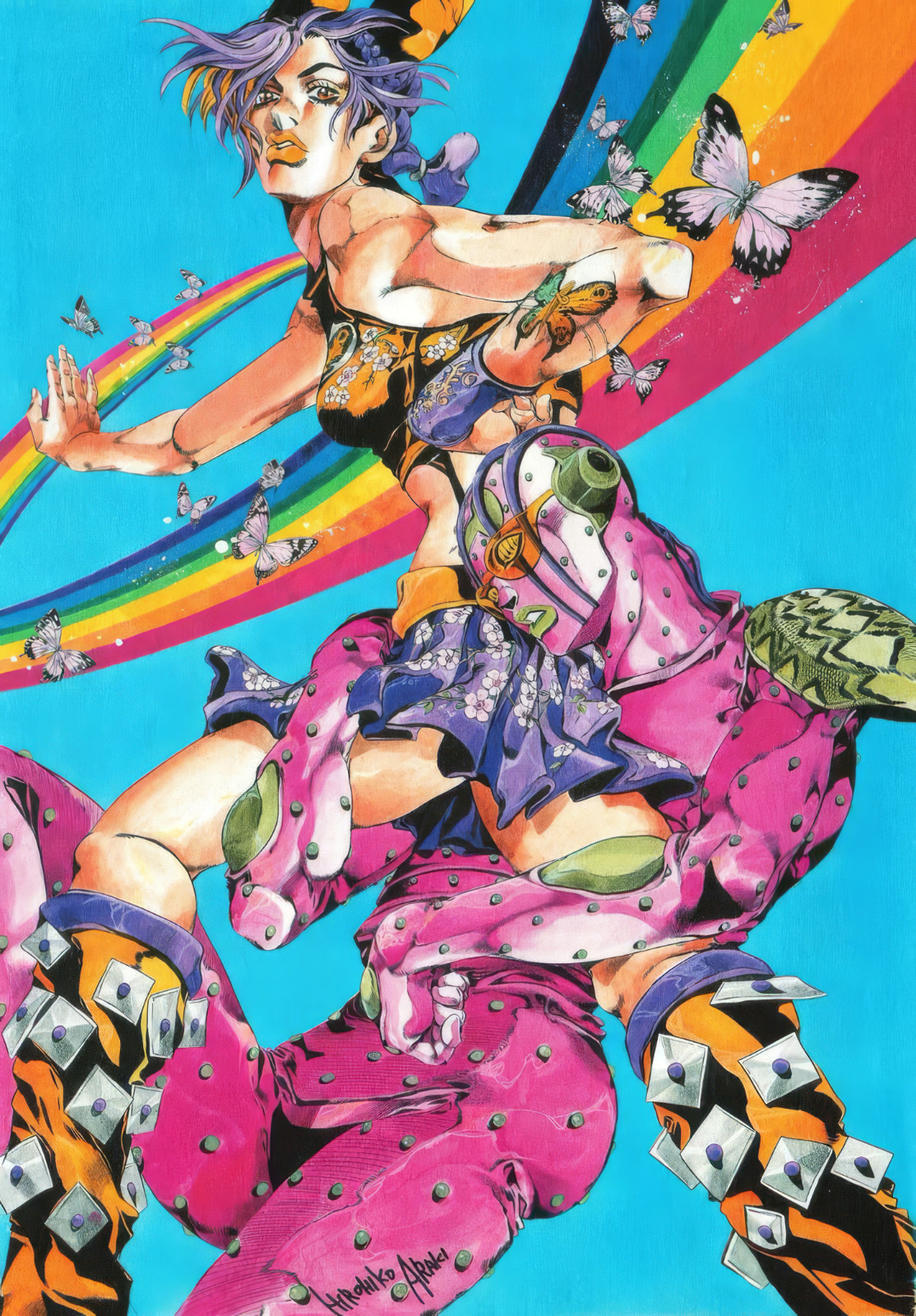 JoJo\'s Bizarre Adventure 11x16 Poster Jolyne Cujoh Anime Character Print