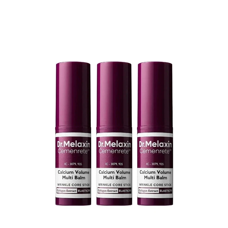 3/2x Dr.Melaxin Cemenrete Calcium Volume Multi Balm Wrinkle Core Stick K-beauty