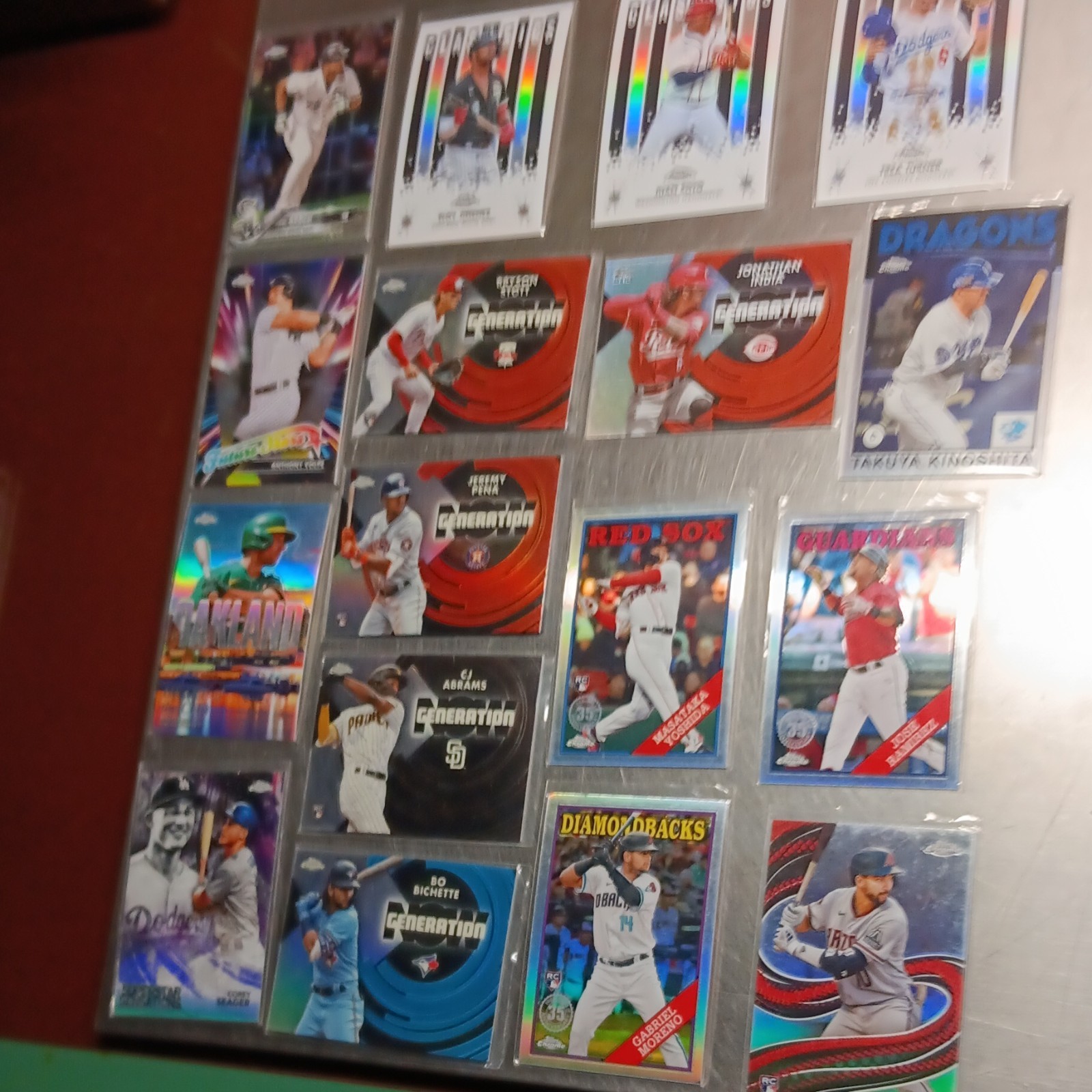 lot of 17 Topps Chrome Miscellaneous Cards NM Or Mint Condition lot of 17 Topps Chrome Miscellaneous Cards NM Or Mint Condition