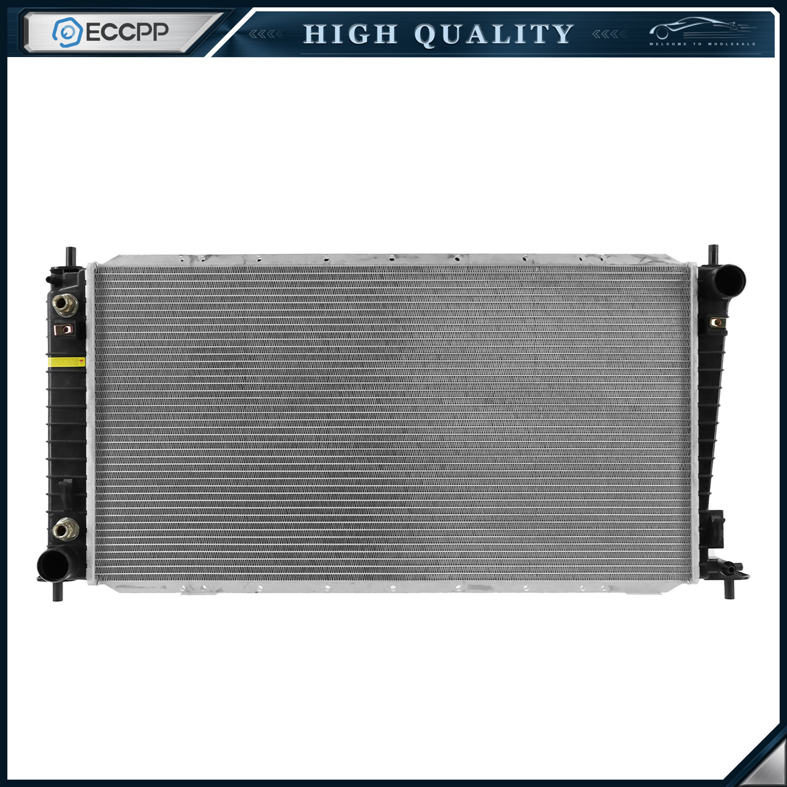 Aluminum Radiator For 1997-1998 Ford F-150 1997-1998 Ford F-250 1998 Ford Lobo