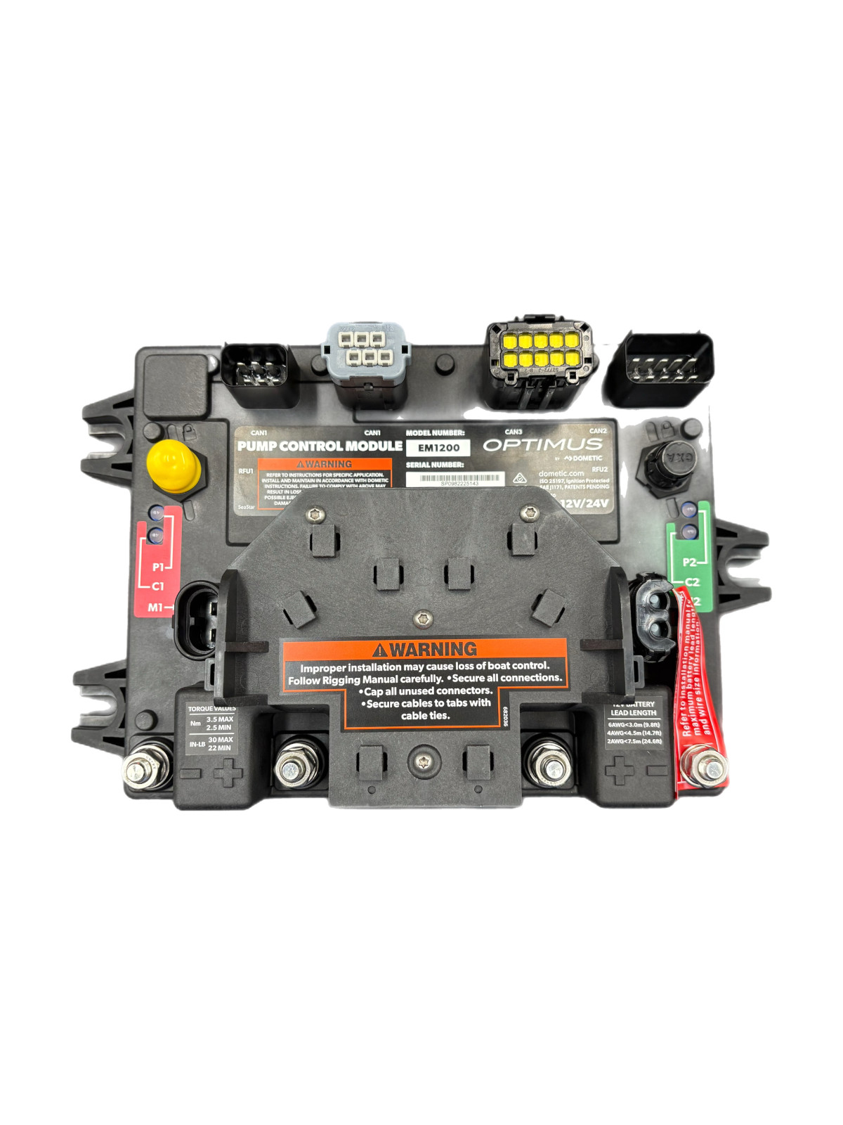 Seastar Dometic Optimus PCM 12/24 Volt Pump Control Module Single Engine EM1200