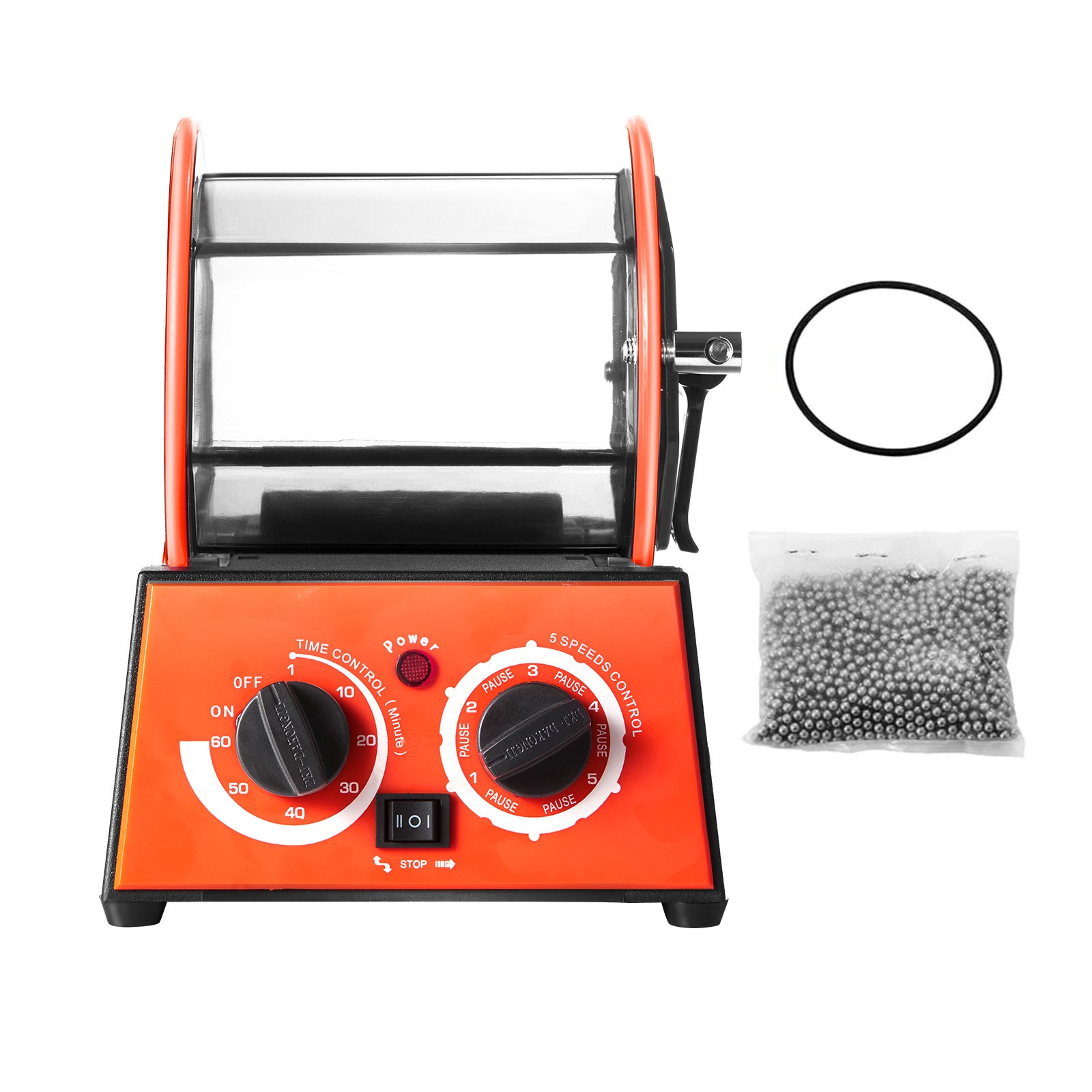 Uimoso 3kg Rotary Tumbler Surface Polisher Jewelry Polish Finish Machine Gem DIY
