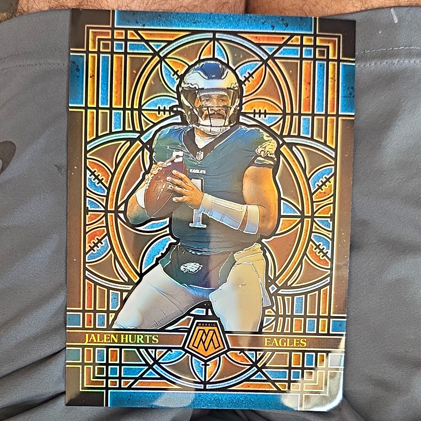 Panini Mosaic Football Prizm Insert Jalen Hurts Eagles Card #20 2025