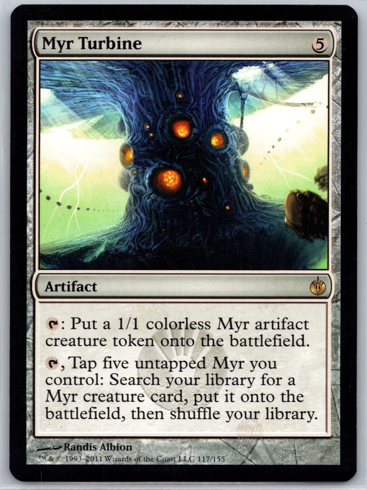 Myr Turbine R Mirrodin Besieged 117 NM