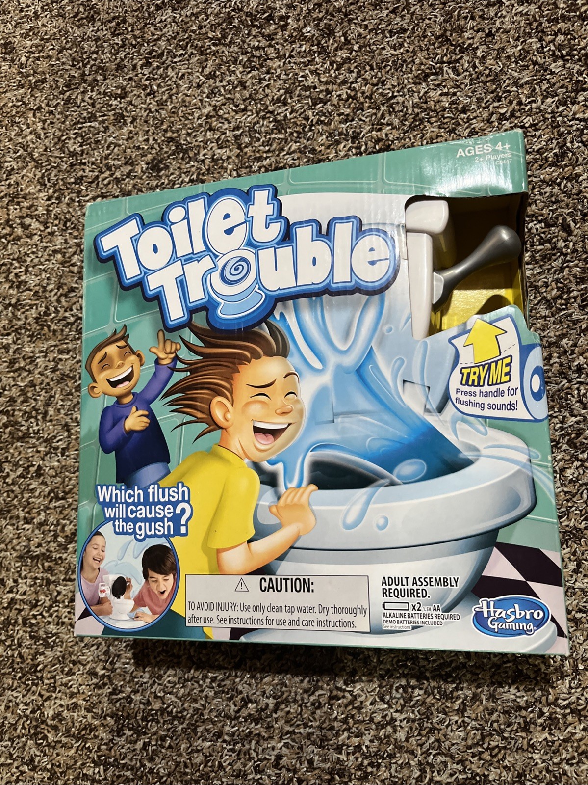 Hasbro Games Toilet Trouble Game NEW UNOPENED “Great Gift Idea” Hasbro Games Toilet Trouble Game NEW UNOPENED “Great Gift Idea”