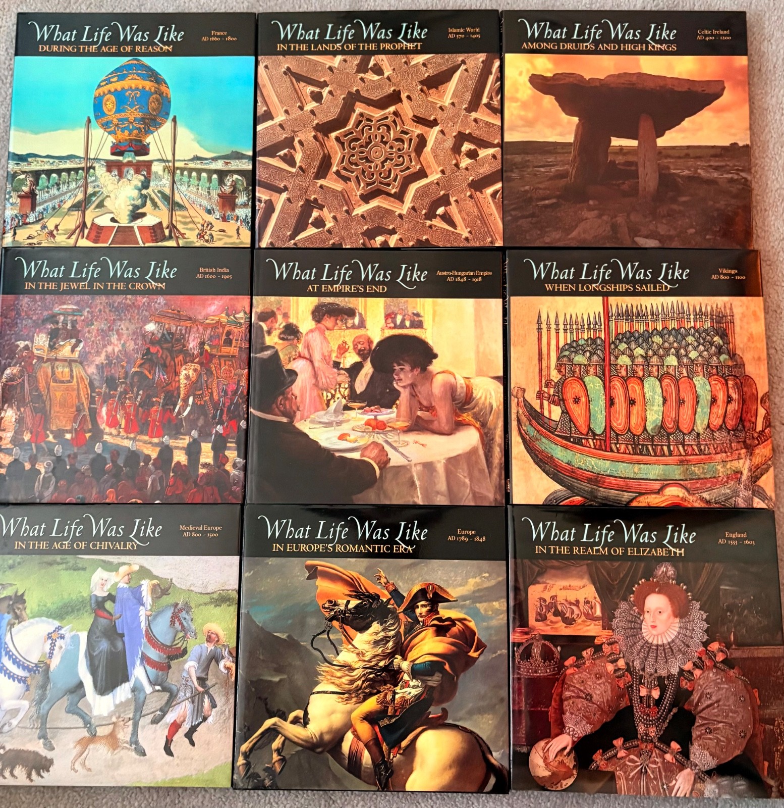 What Life Was Like Time-Life Books - Complete set, hardcover, dust jackets