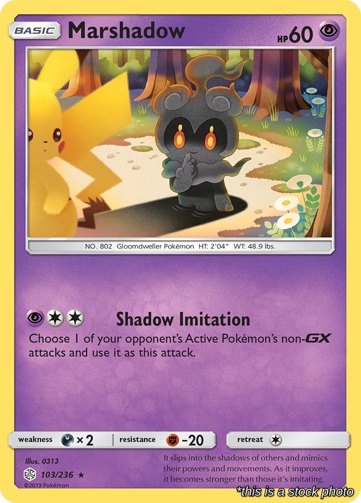 Marshadow 103/236 SM12 Pokemon NM